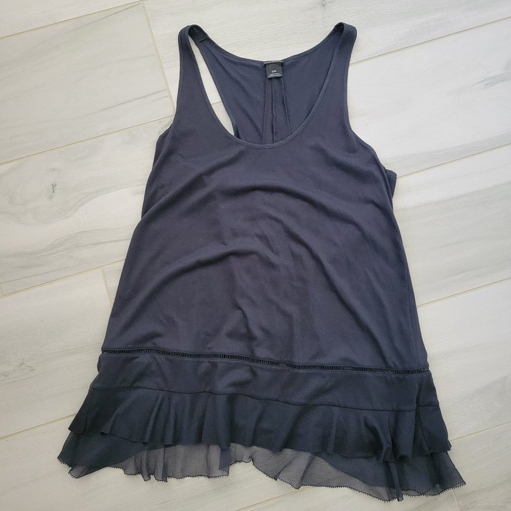 Club Monaco Tiered Tank, Navy color